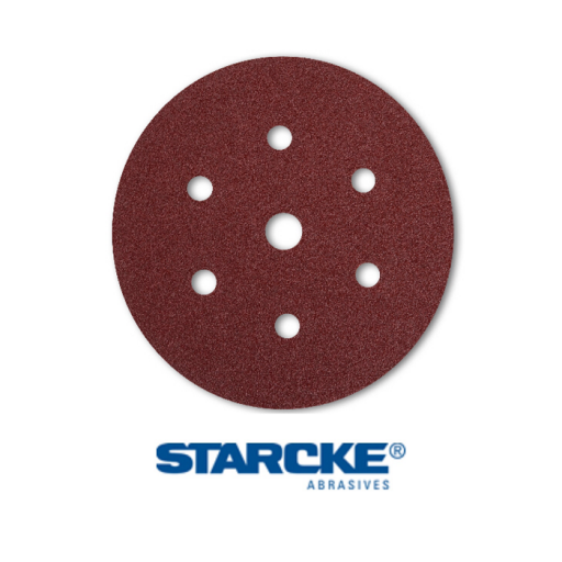 Starcke 150mm 6 Hole Random Orbital Abrasive Discs